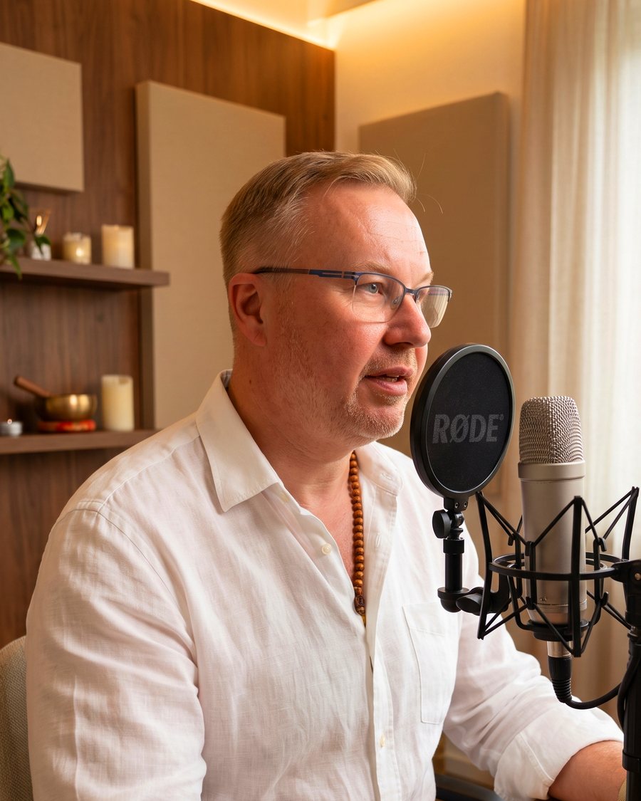 Guido Ludwigs am Mikrofon